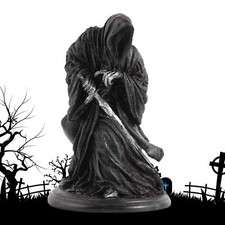 Grim Reaper Statue Resin Black