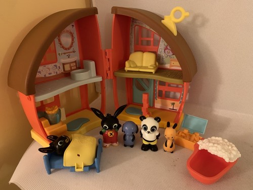 Bing bunny house playset with - bing,