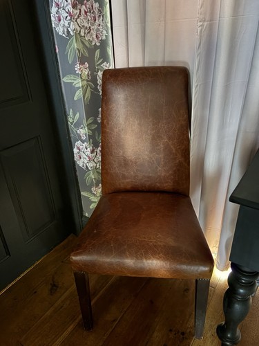 Laura ashley leather chair - laura,