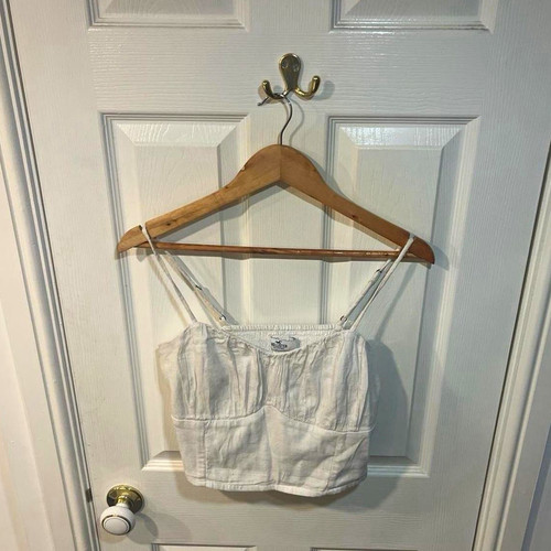 Hollister women white top - hollister,