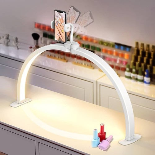 Half moon arch - moon, led