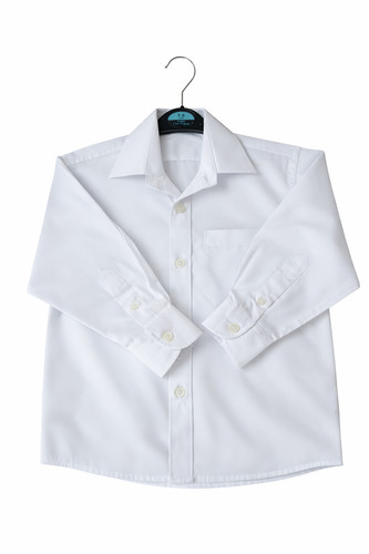 Boy white school shirts - white,