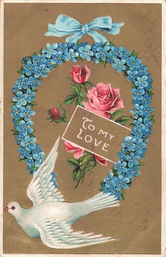Vintage love dove - vintage, my