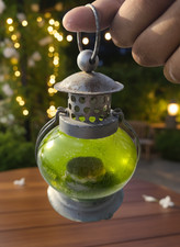 VINTAGE HANGING LIME GREEN