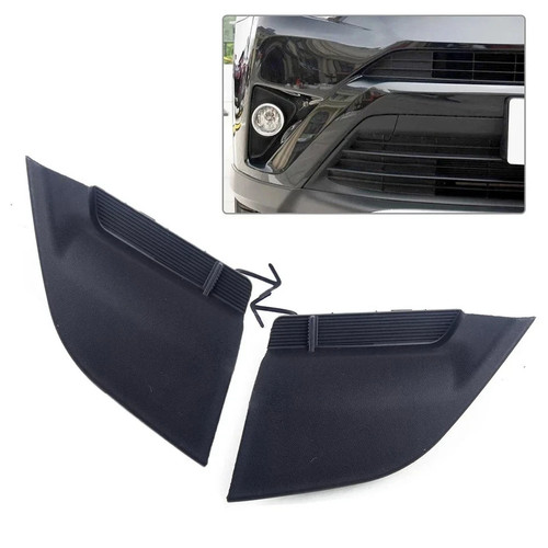 2pc car front bumper tow - front, hook
