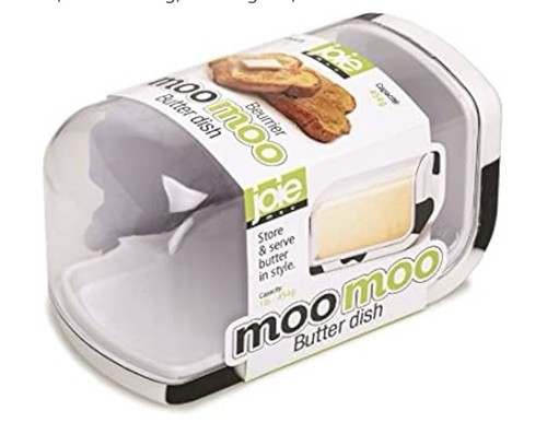 Moo butter dish - butter,