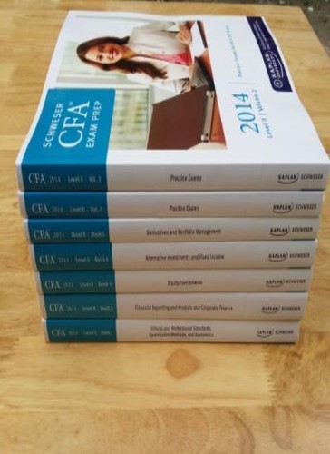 Schweser cfa level kaplan - cfa,