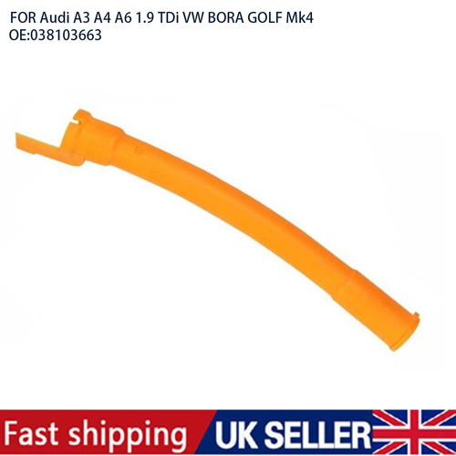 Oil dipstick guide - guide, for