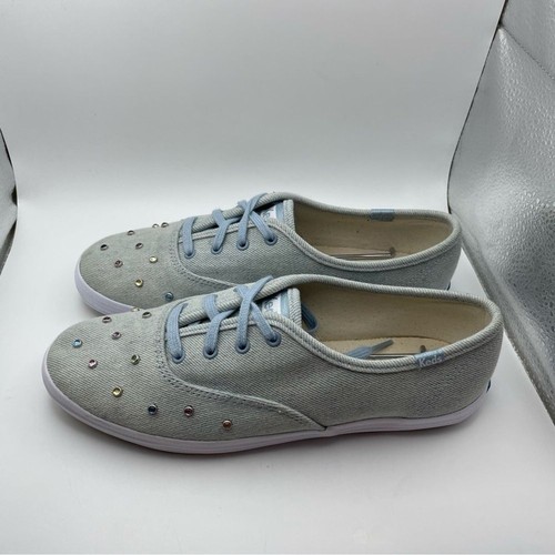 Keds light blue denim with