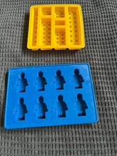 Lego Brick and Men Ice Cube Trays