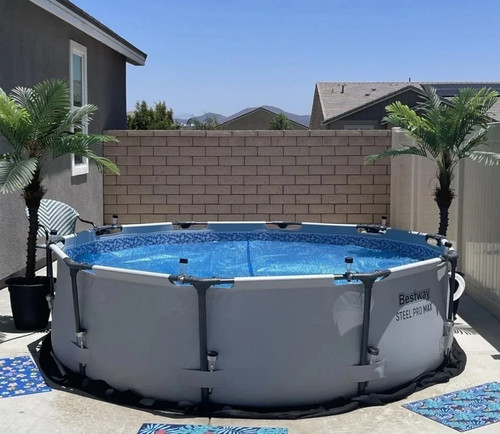 10ft round above ground - 10ft,