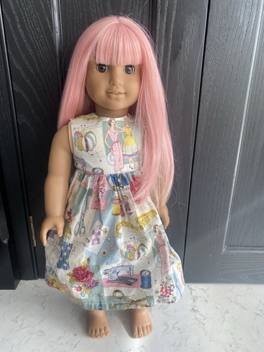 Customised american girl doll - american,