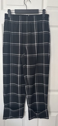 Zara checked crop trousers - checked,