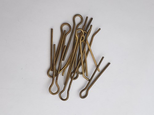 Solid brass cotter - solid, split