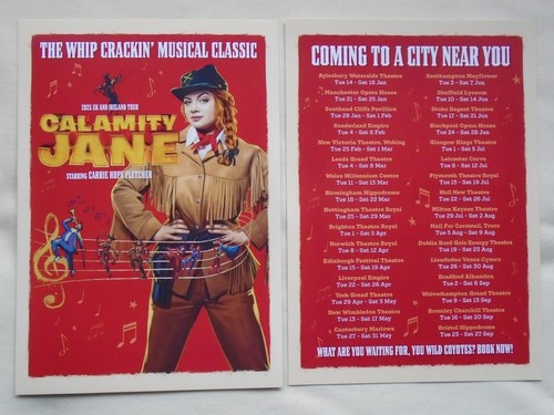 Calamity jane live theatre - calamity,