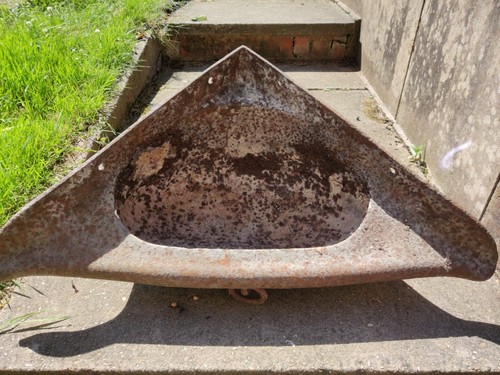 Vintage cast iron corner - iron,