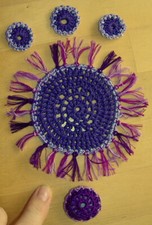 1:12 DOLLS HOUSE ROUND RUG OR