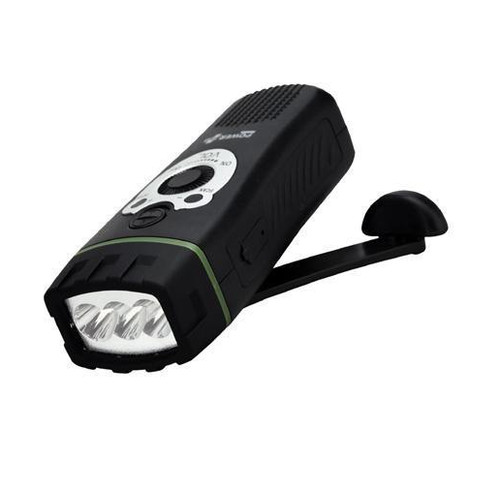 Dynamo led flashlight radio - led,