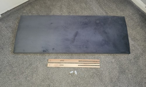 Charcoal french double bed - charcoal,