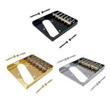 Six string bass bridge - string,