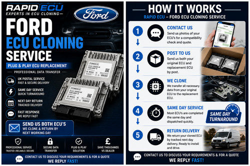 Ford ecu cloning - ecu, uk