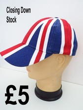 union jack adults unisex baseball cap one size adjustable