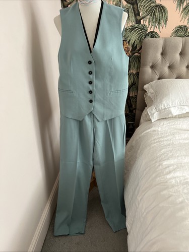 Zara blue smart trouser - zara, and