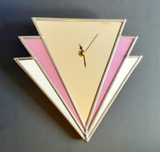 Art Deco Mirror Wall Clock
