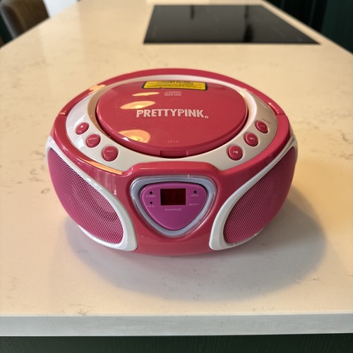 Pretty pink portable - pink, boombox