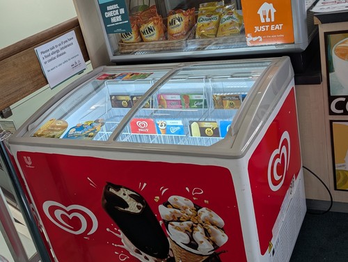 Walls ice cream - cream, display
