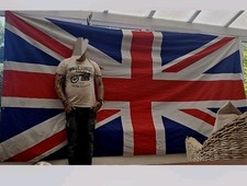 Huge British flag canvas