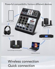 Digital Sound Mixer 4 Channel