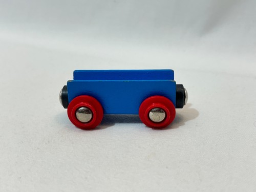 Vintage brio blue open wagon - vintage,