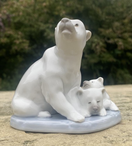 Lladro figurine polar bear - lladro, ‘polar