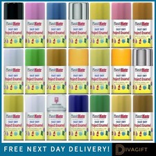 PLASTIKOTE FAST DRY ENAMEL SPRAY PAINT 100ML NEW OPAQUE GLITTER AEROSOL CANS NEW