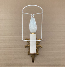 Candle Clip Half Shield Lampshade frames - bare wire frames to cover yourself *A