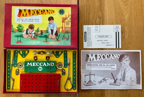 Meccano vintage set unused - vintage,