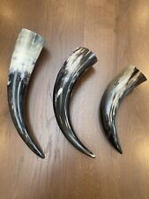 Real 300ml Medieval Viking Drinking Cow Horn Reenactment Larp