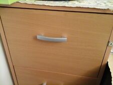 Wooden Fileing Cabinet, Four Drawer's, Good Colour, & Strong For Working At Home