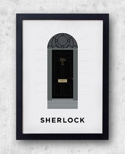 Sherlock Holmes Poster - 221B