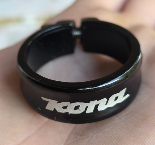 Kona aluminium seat post clamp - post,