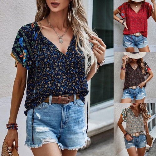 Womens short sleeve print - womens,