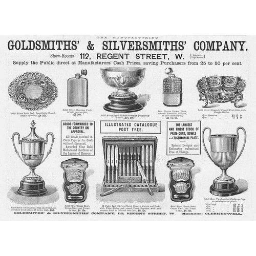 Goldsmiths silversmiths co - &,