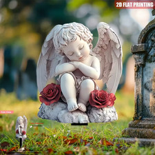 Acrylic 2D FLAT Memorial Grave