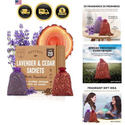 All natural cedar and lavender - cedar,