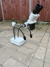 Swift S41-20 Stereo Microscope with Boom Arm & Dual LED Gooseneck Light – WF10X