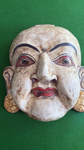 Vintage buddha wooden carved - vintage,