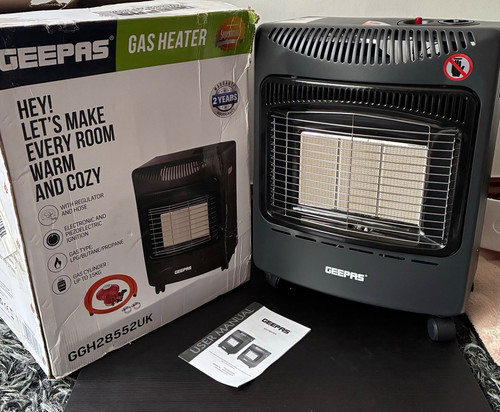 Geepas ggh28552uk portable - geepas, gas