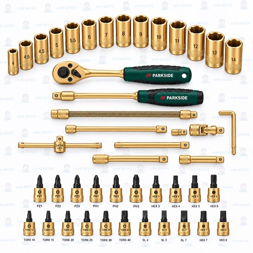 Gold premium socket bit - socket,