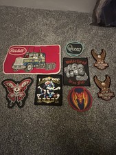 Vintage Patch Collection Rock And Roll ,Harley Davidson ,
